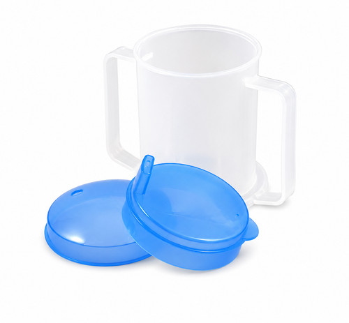 Two handled wide base drinking - two,