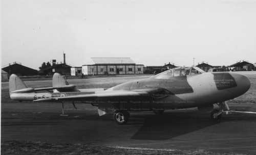 Havilland vampire - de,