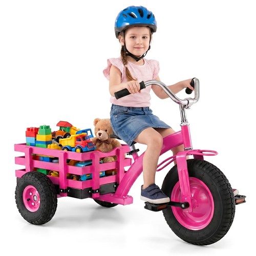 Kids tricycle storage basket - w/storage,
