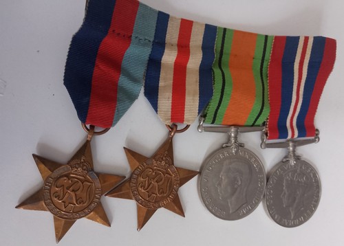 Ww2 medal group - ww2,