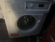 Indesit Integrated Washing Machine 7kg 1200rpm White 