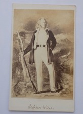 CDV FEAT. A DRAWING OF THE AUTHOR JOHN WILSON, BY HOWE OF BOWNESS, WINDERMERE