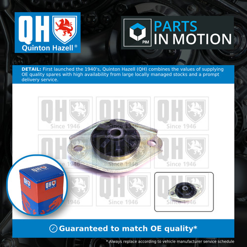 Top strut mounting rear - top,