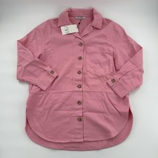 Zara Shirt Womens Large Pink