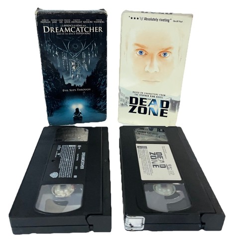 Stephen king vhs lot - king, 2