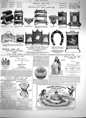 Original old antique print - original,