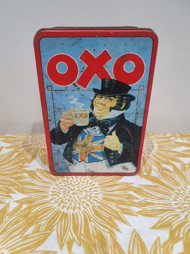 Vintage oxo tin - vintage,