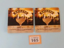 Beer Mats X2  Baileys  Irish