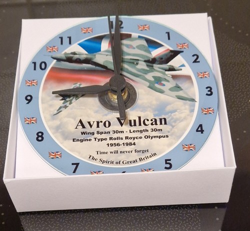 Avro vulcan desk clock - avro,