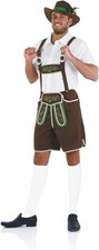 Men`s Lederhosen Costume M-XL