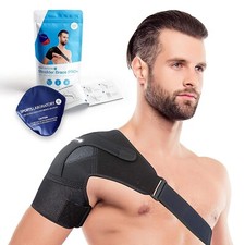 Sports Laboratory Shoulder Brace PRO+ With Integrated Hot & Cold Therapy L SB1 R