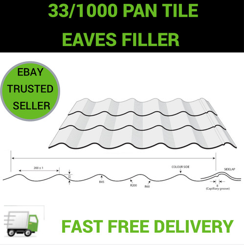 Pan tile box profile eaves - pan,