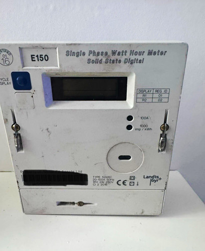 Landis gyr e150 phase - e150, lcd