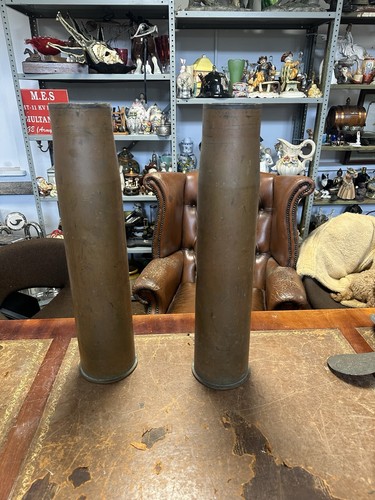 Pair antique ww1 trench - of,