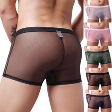 Men's See Through Boxer