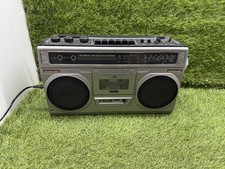 Hitachi TRK-7340E FM/SW/MW/LW STEREO RADIO CASSETTE RECORDER RARE TESTED #OR
