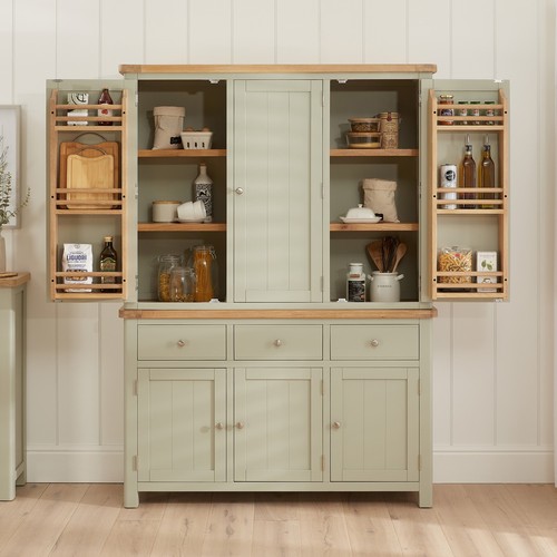 Pantry cupboard marbury - cupboard, sage
