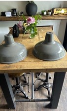 Industrial Enamel Green:Grey