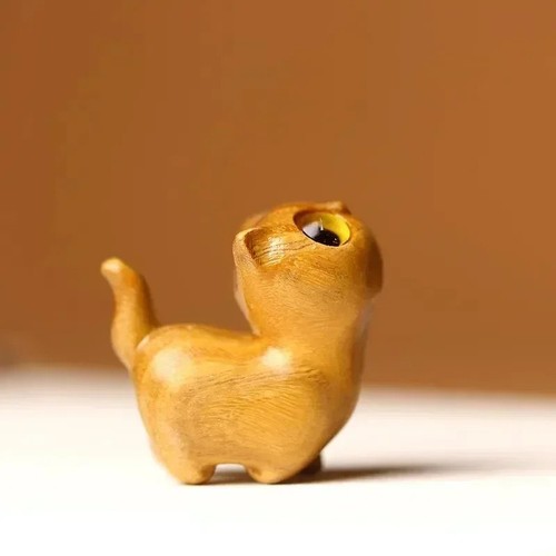 Handcrafted wooden cat - handcrafted,