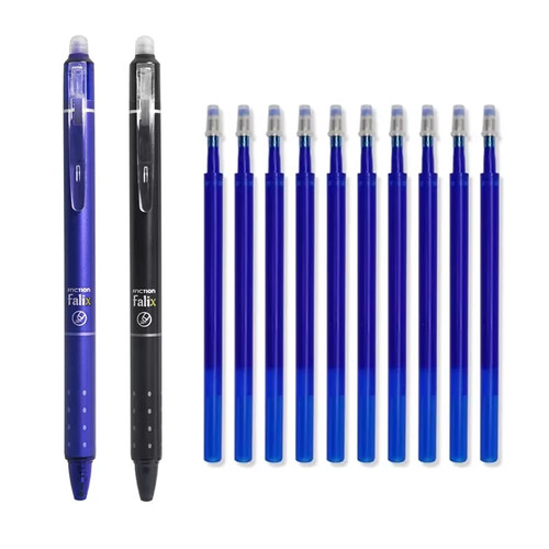 Push button erasable gel - push,