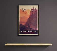 Harry Potter And The Rise Of The Phoenix Print  (2016 Limited Edition) Olly Moss