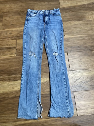 Zara light blue - , flared