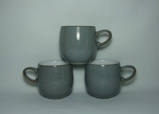 3 x DENBY JET ~ GREY SMALL