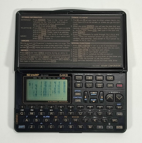 Sharp 2450 electronic - sharp,
