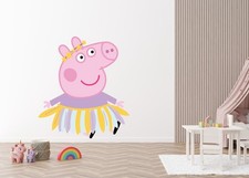 Peppa pig wall sticker - pig,