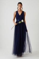 Coast Maxi Dress UK12 in Blue