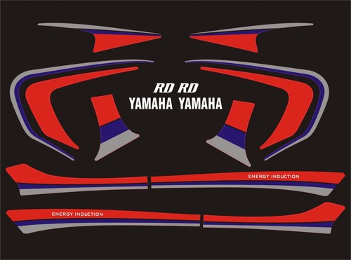 Yamaha rd125 mk1 decal kit - rd125,
