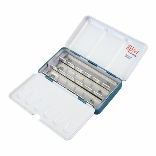 Rosa empty watercolour tin 12 - rosa, (12