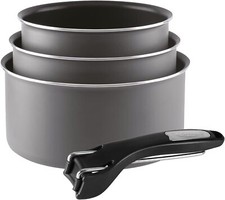 Sitram 3 Piece Saucepan Set