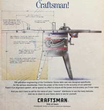 Craftsman Table Saw Contractor