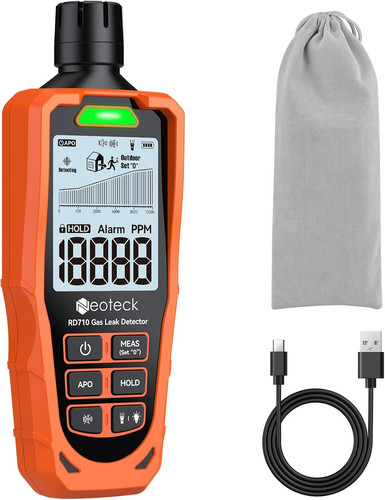 Rechargeable gas leak detector - gas,