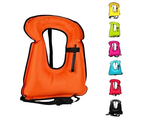 Inflatable snorkel vest for - inflatable,