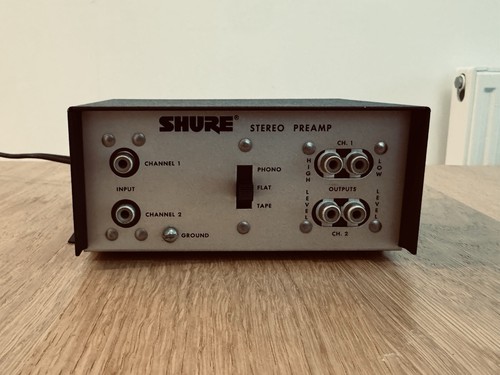 Shure m64 phono preamplifier - m64,