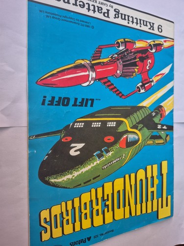 Thunderbirds knitting pattern - thunderbirds,