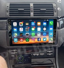 9" 64G For BMW 3 Series E46 1999-2005 Android14 Carplay Car Stereo Radio GPS Nav