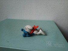Vintage Smurfs Laying Down
