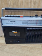 Vintage 1970 Ferguson 3283 Portable Radio Cassette Recorder - Radio works