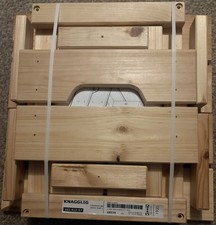 IKEA KNAGGLIG Wooden Crate -