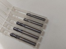 5x 4mm End Mills Milling