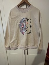 Hedgehog print pullover - print, crew