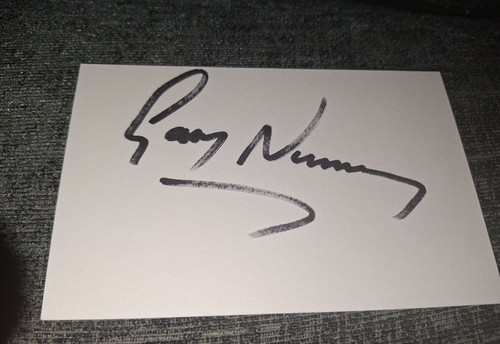 Gary numan signed - signed, page
