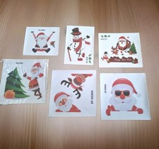 6 X Christmas decorations Wall