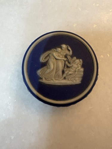 Vintage blue dark wedgwood - blue,