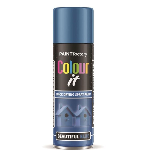 Blue gloss spray paint aerosol - blue,