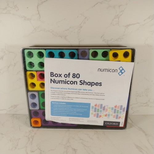 Numicon box shapes maths - numicon,