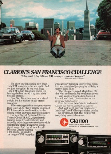 Clarion car audio original - clarion,